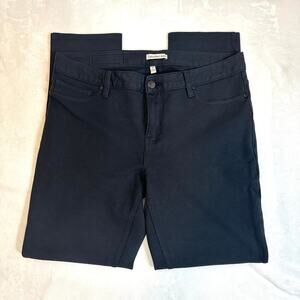 Calvin Klein Tailored Straight Leg Black Stretchy, Jeans, Size 10